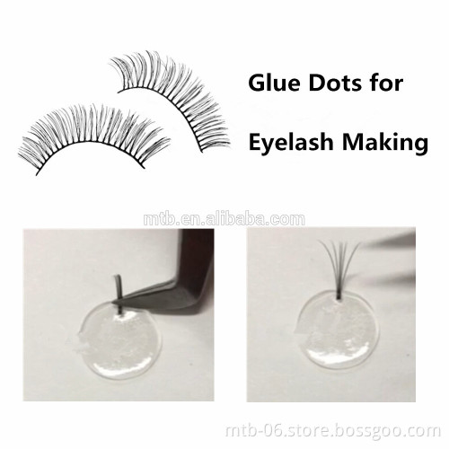 Silk Eyelash Extension Removable Glue Dots